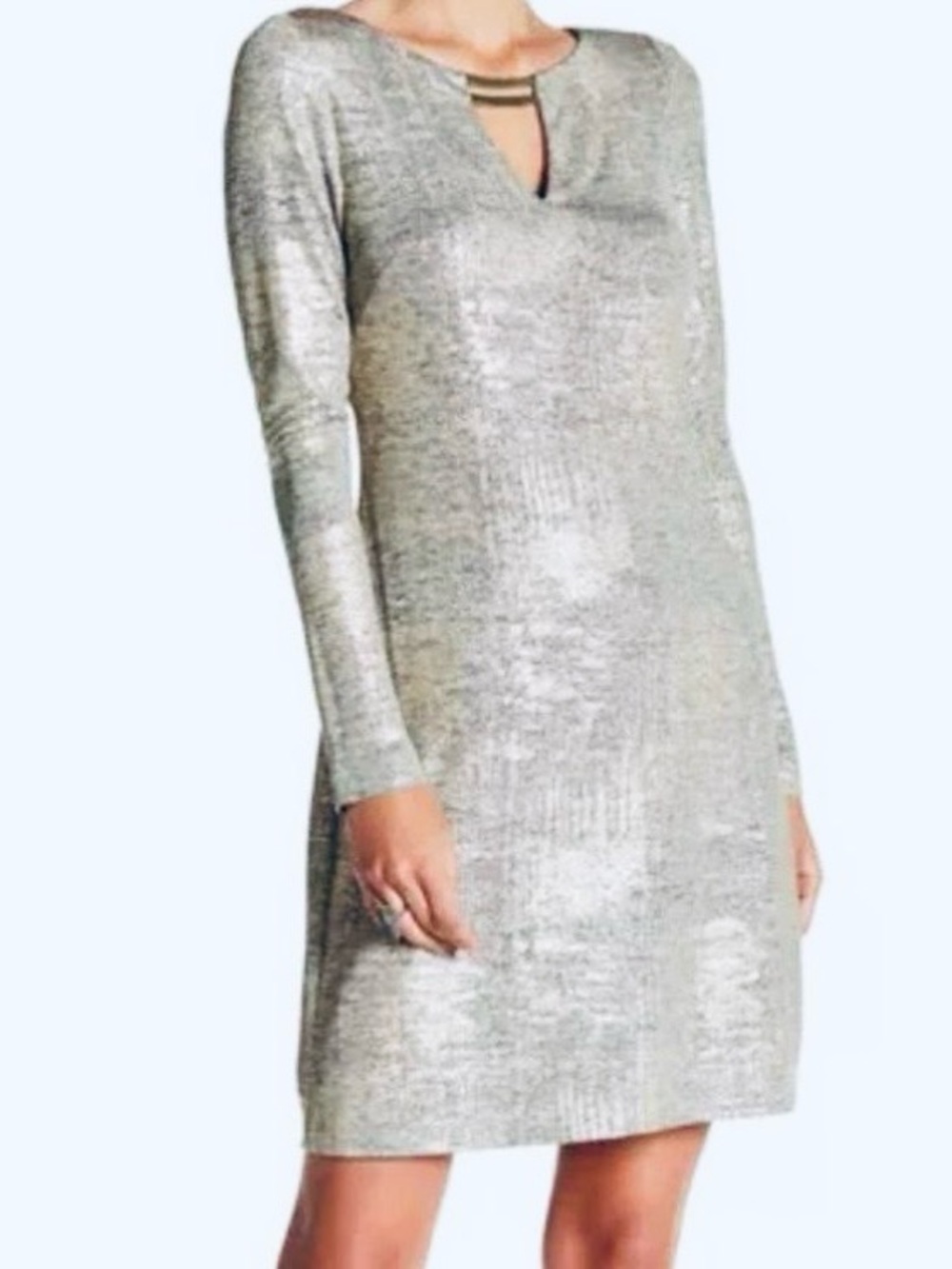 Vince Camuto  | Metallic Sheath Dress